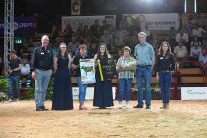 Die Gewinner der Rasse Holsteins in der Betriebsgröße 40 bis 99 Kühe die Janssen GbR
© Christine Massfeller